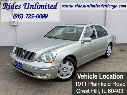 Millennium Silver Metallic 2002 Lexus LS 430 Base