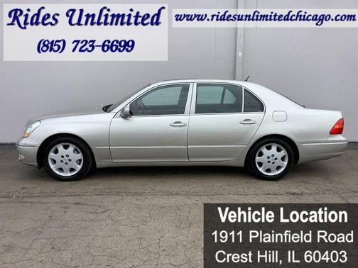 Millennium Silver Metallic 2002 Lexus LS 430 Base