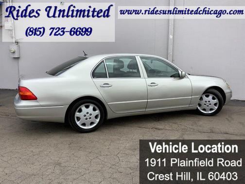 Millennium Silver Metallic 2002 Lexus LS 430 Base