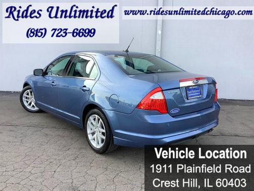 Sport Blue Clearcoat Metallic 2010 Ford Fusion SEL