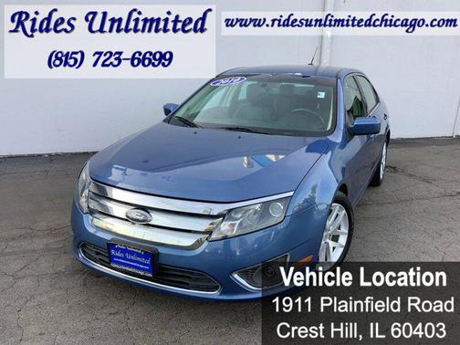 Sport Blue Clearcoat Metallic 2010 Ford Fusion SEL