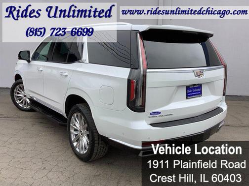 Crystal White Tricoat 2021 Cadillac Escalade Premium Luxury