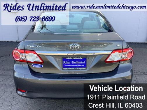 Magnetic Gray Metallic 2011 Toyota Corolla LE