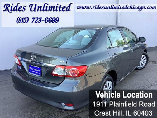 Magnetic Gray Metallic 2011 Toyota Corolla LE