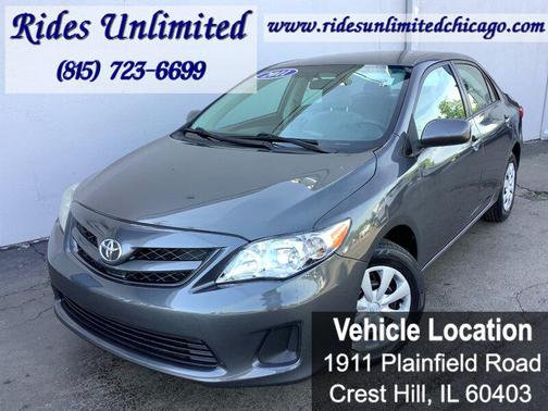 Magnetic Gray Metallic 2011 Toyota Corolla LE