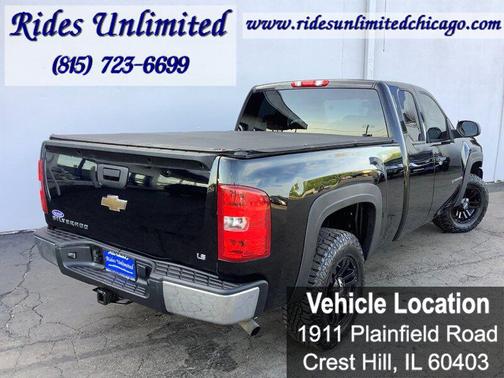 Black 2009 Chevrolet Silverado 1500 Work Truck Extended Cab