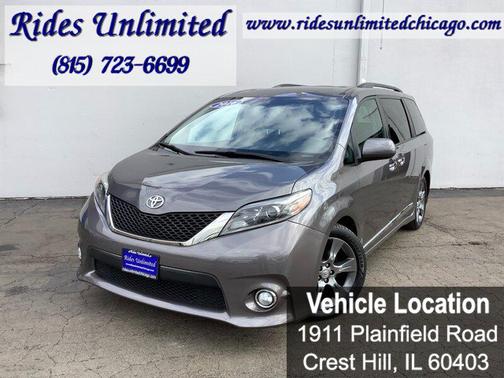 Predawn Gray Mica 2016 Toyota Sienna SE