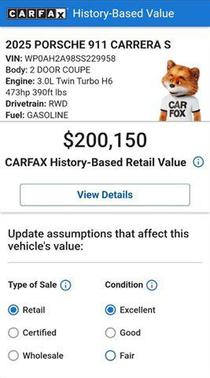 2025 Porsche 911 Carrera S