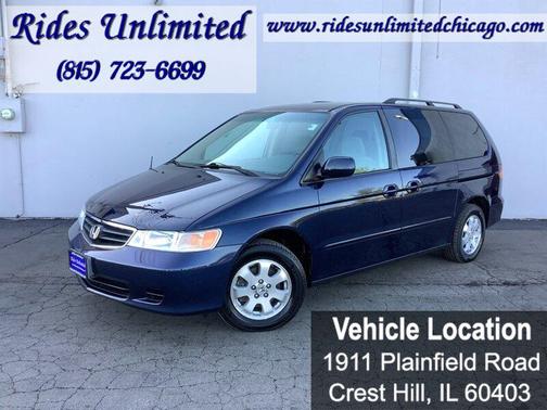 Midnight Blue Pearl 2003 Honda Odyssey EX