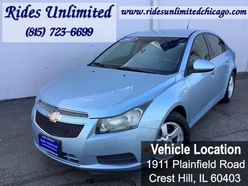 Imperial Blue Metallic 2011 Chevrolet Cruze LT