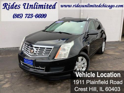 Black Ice Metallic 2013 Cadillac SRX Luxury Collection