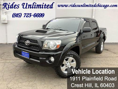 Black 2011 Toyota Tacoma Double Cab