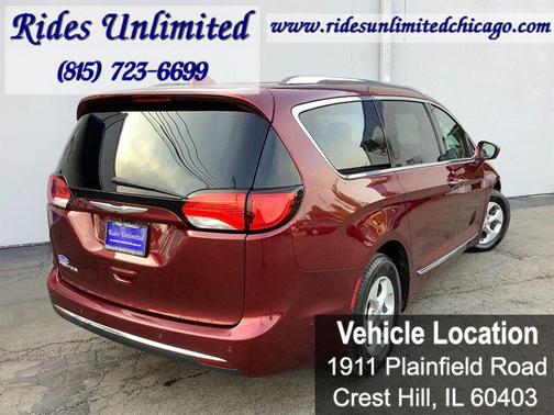 Velvet Red Pearlcoat 2017 Chrysler Pacifica Touring-L