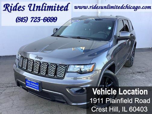 Granite Crystal Metallic Clearcoat 2017 Jeep Grand Cherokee Altitude