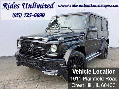 Black 2003 Mercedes-Benz G-Class G 500