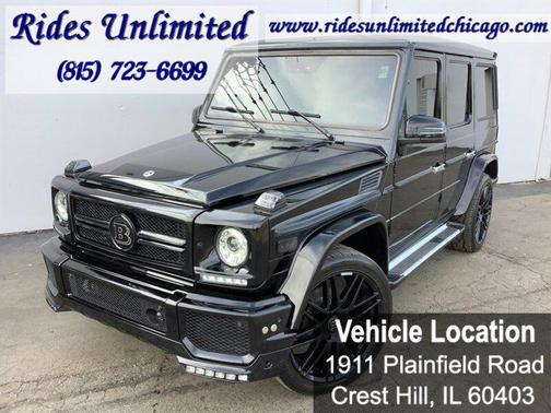 Black 2003 Mercedes-Benz G-Class G 500