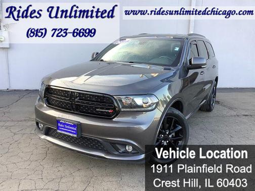 Granite Metallic Clearcoat 2017 Dodge Durango GT
