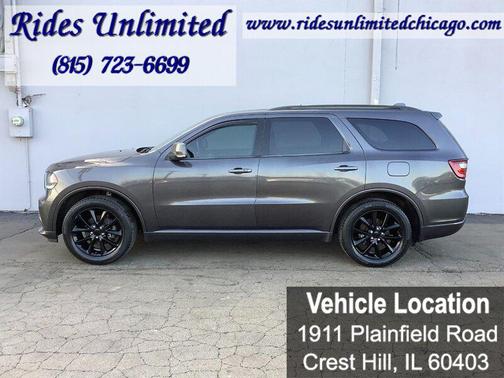 Granite Metallic Clearcoat 2017 Dodge Durango GT