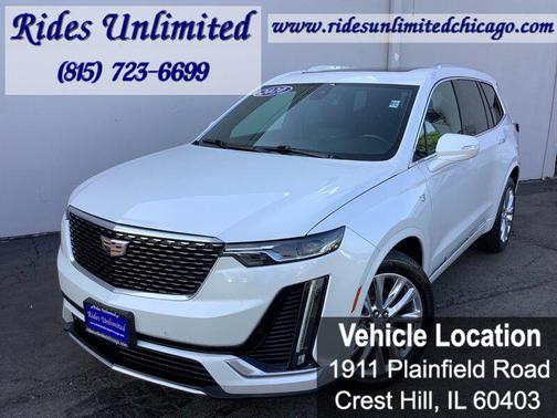 Crystal White Tricoat 2020 Cadillac XT6 Premium Luxury AWD
