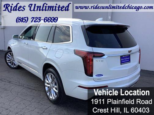 Crystal White Tricoat 2020 Cadillac XT6 Premium Luxury AWD