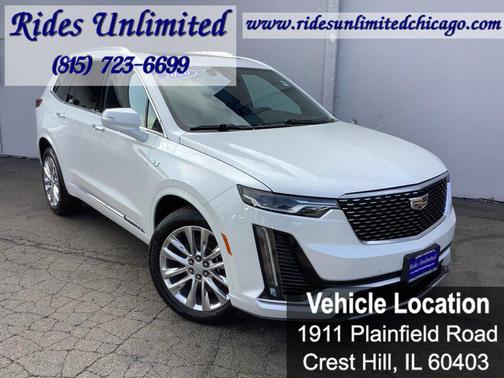 Crystal White Tricoat 2020 Cadillac XT6 Premium Luxury AWD
