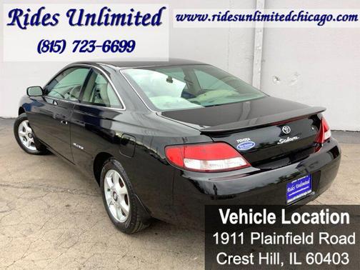 Black Sand Pearl 2001 Toyota Camry Solara SLE V6