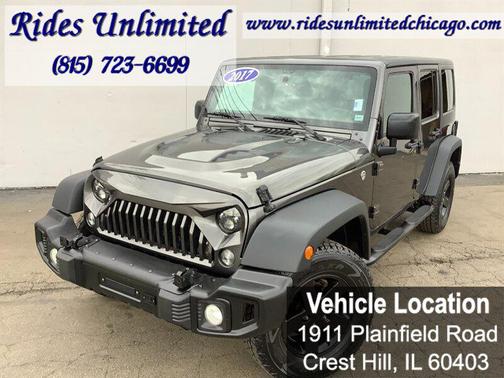Granite Crystal Metallic Clearcoat 2017 Jeep Wrangler Big Bear