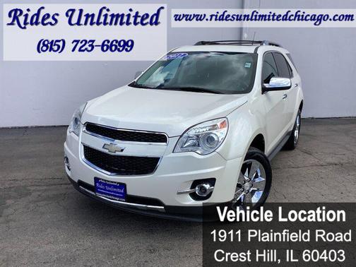 White Diamond Tricoat 2012 Chevrolet Equinox LTZ