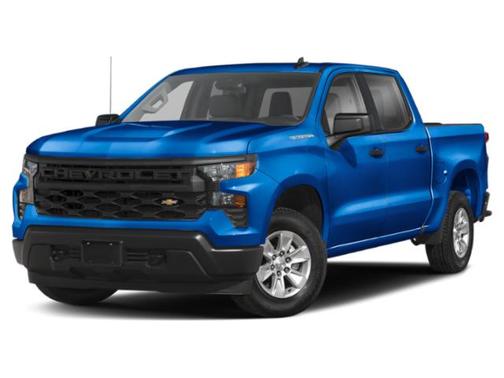 Riptide Blue Metallic 2025 Chevrolet Silverado 1500 Custom