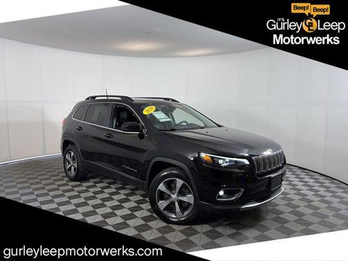 Diamond Black Crystal Pearlcoat 2020 Jeep Cherokee Limited