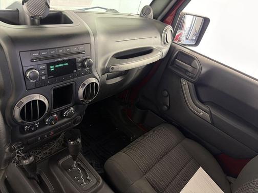 Deep Cherry Red Crystal Pearlcoat 2012 Jeep Wrangler Sport