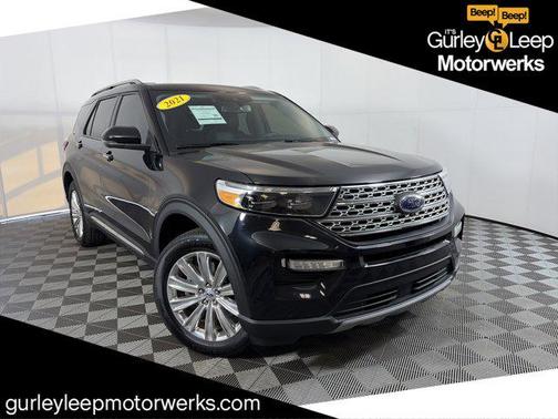Agate Black Metallic 2021 Ford Explorer Limited