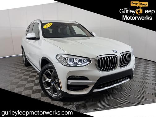 Mineral White Metallic 2021 BMW X3 xDrive30i
