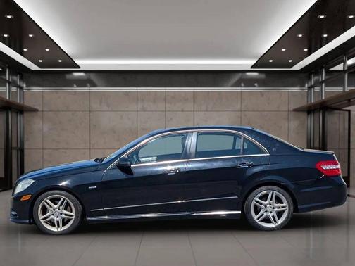 Black 2012 Mercedes-Benz E-Class E 350 Sport 4dr Sedan