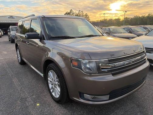 Mineral Gray Metallic 2014 Ford Flex SEL