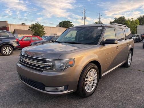Mineral Gray Metallic 2014 Ford Flex SEL