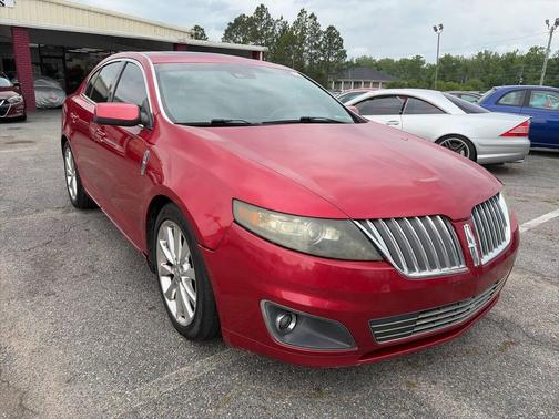 Red 2012 Lincoln MKS EcoBoost