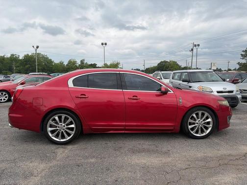 Red 2012 Lincoln MKS EcoBoost