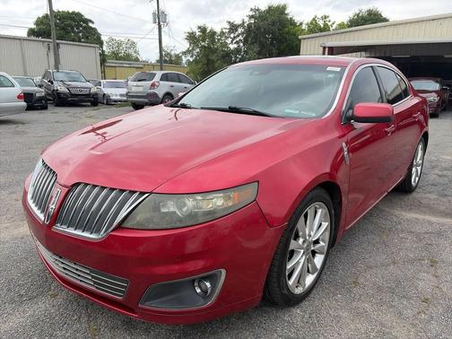 Red 2012 Lincoln MKS EcoBoost