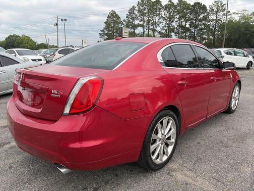Red 2012 Lincoln MKS EcoBoost