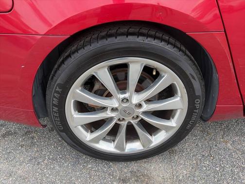 Red 2012 Lincoln MKS EcoBoost