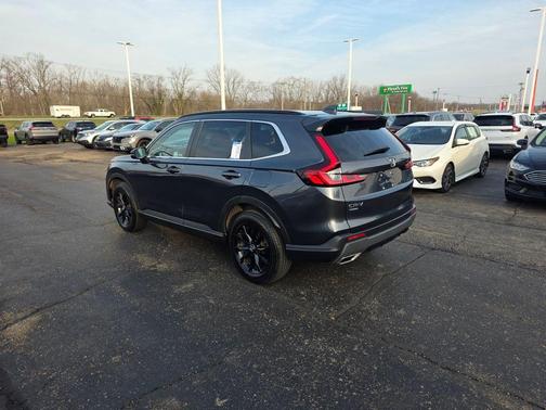 Gray Metallic 2023 Honda CR-V Hybrid Sport