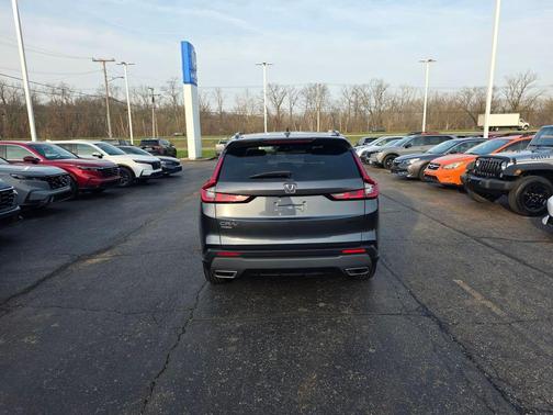 Gray Metallic 2023 Honda CR-V Hybrid Sport