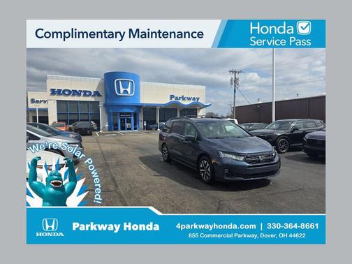Smoke Blue 2026 Honda Odyssey EX-L