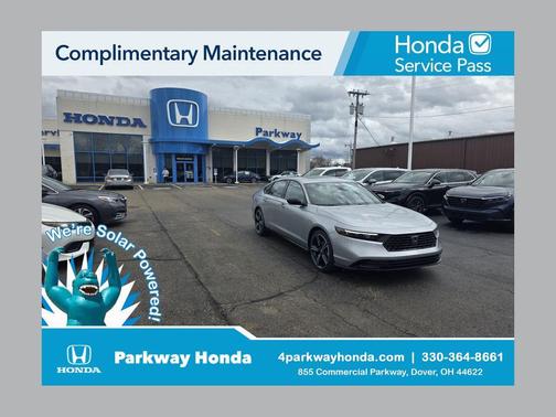 Solar Silver Metallic 2026 Honda Accord SE
