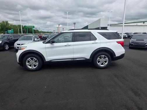 Oxford White 2020 Ford Explorer XLT