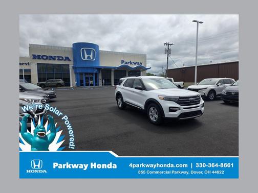 Oxford White 2020 Ford Explorer XLT