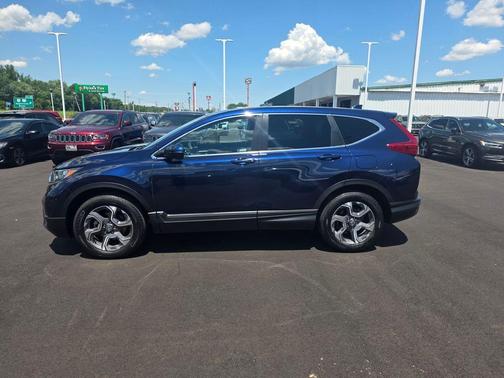 Obsidian Blue Pearl 2018 Honda CR-V EX