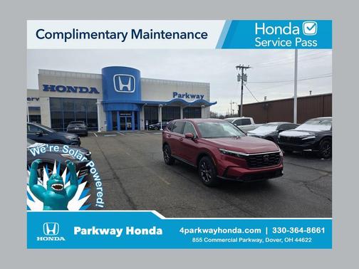 Radiant Red Metallic 2026 Honda CR-V EX-L