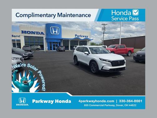 Platinum White Pearl 2026 Honda CR-V EX-L